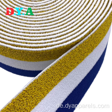 OEM -Metallic Elastic Gold Elastic Band Lurex Elastic